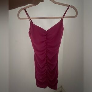 Garage pink mini dress